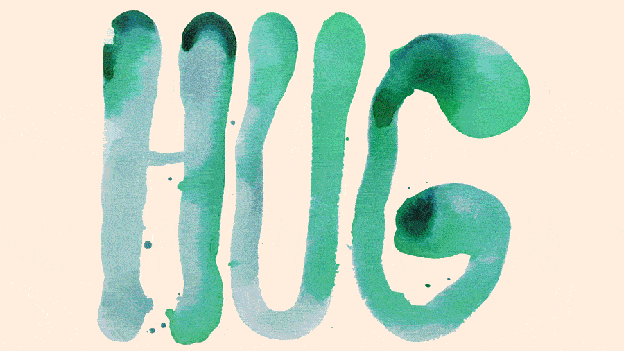 Animated collage for hug, the collaboration between Gyan Riley, Devendra Banhart, and Noah Georgeson.